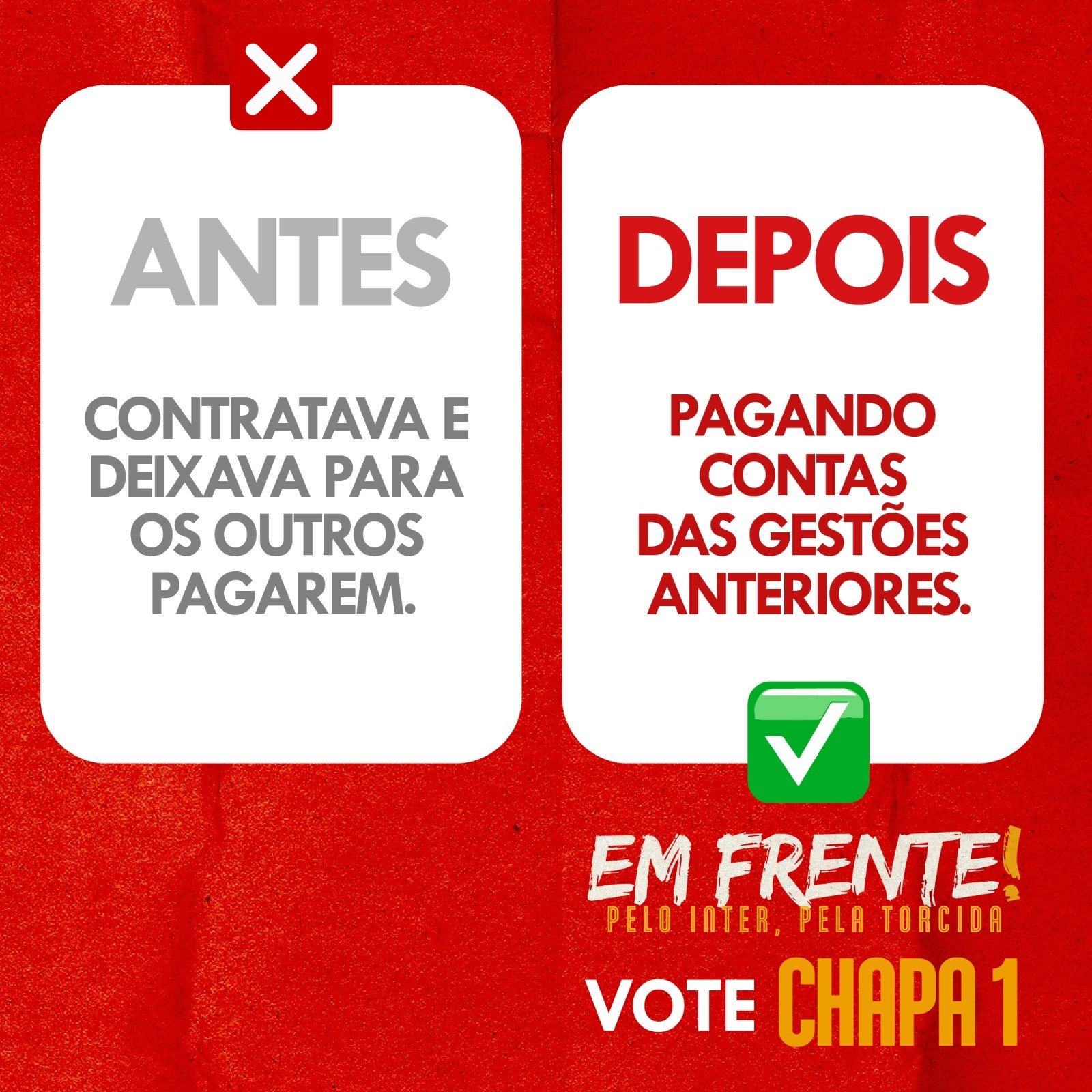 ANTES E DEPOIS DÍVIDAS GESTOES ANTERIORES